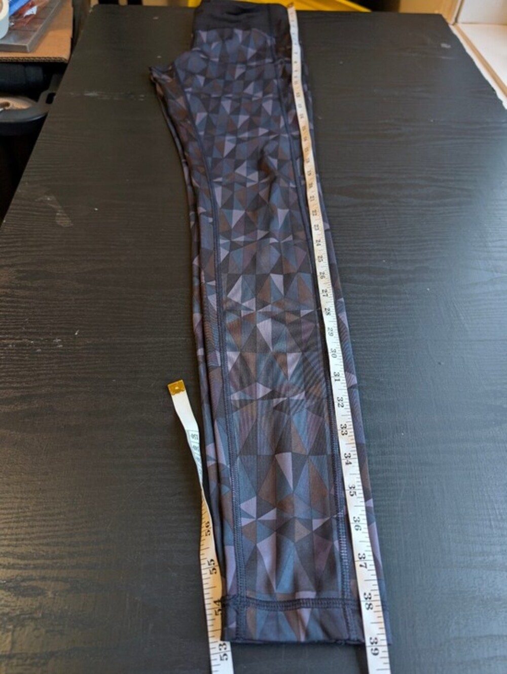 Lululemon Speed Tight II Stained Glass Love Nightfall Legging Sz 6 Side Pockets - Picture 13 of 15